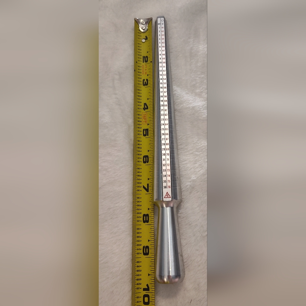 NWOT! Silver Ring Sizer Tool - Picture 8 of 10